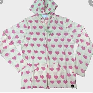 Knitwit cashmere sweetheart hoodie